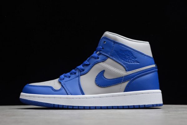 Nike Air Jordan 1 Mid Iron Purple Deep Royal Outlet Sale DH7821-500