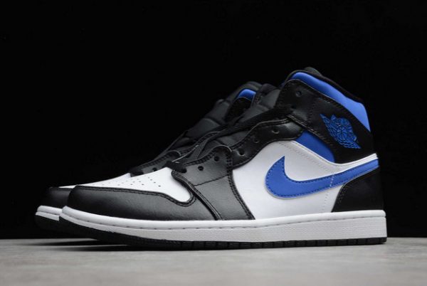 Nike Air Jordan 1 Mid “Racer Blue” Basketball Shoes 554724-140-2