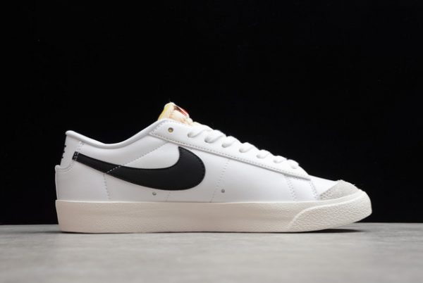 Shop Nike Blazer Low ’77 Vintage White/Black-Sail Outlet DA6364-101-1