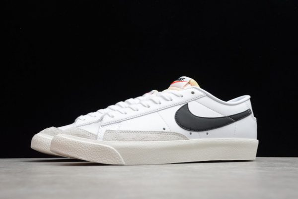 Shop Nike Blazer Low ’77 Vintage White/Black-Sail Outlet DA6364-101-2