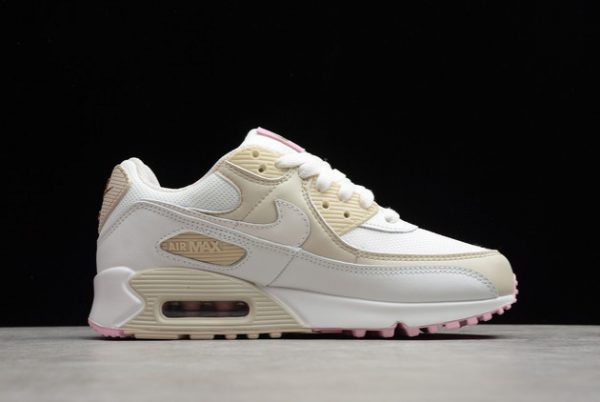 Womens Nike Air Max 90 "Light Orewood Brown" Outlet Sale CT1873-100-1