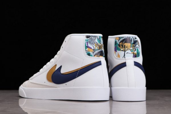 Womens Nike Blazer Mid ’77 SE Double Swoosh White DD1847-102-2