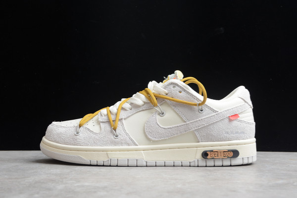 Best Sale Off-White x Nike Dunk Low “Lot 37 of 50” Skateboard Shoes DJ0950-105