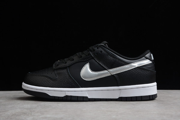 Hot Sale NBA x Nike Dunk Low Black Silver DC9560-001