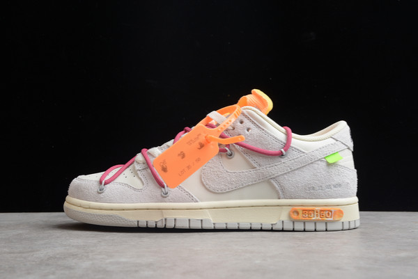 Men/Women Off-White x Nike Dunk Low “Lot 35 of 50” Best Selling DJ0950-114