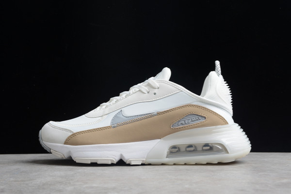 New Sale Nike Air Max 2090 White Tan Grey Running Shoes DA8702-100