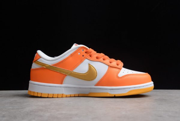 Shop Nike Dunk Low White/Orange Blaze-Gold Outlet Online CU1726-002-1