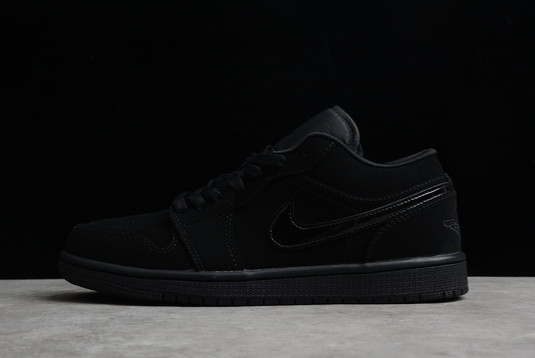 Cheap Sale Air Jordan 1 Low “Triple Black” Lifestyle Shoes 553558-056