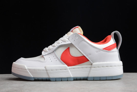 Hot Sale Nike Dunk Low Disrupt Summit White/Gym Red Online CK6654-101