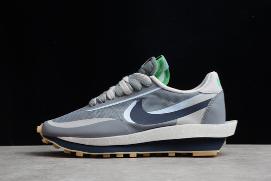 Men/WMNS Clot x Sacai x Nike LDWaffle “Cool Grey” Training Shoes DH3114-001