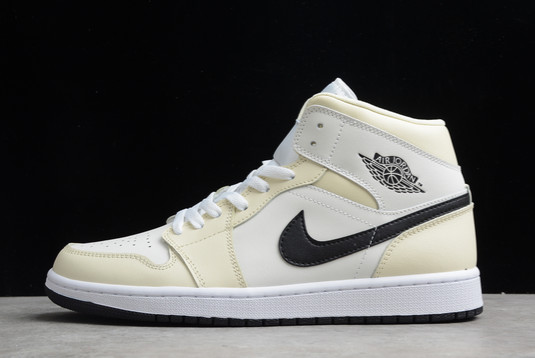 Best Selling Air Jordan 1 Mid “Coconut Milk” Unisex Basketball Shoes BQ6472-121