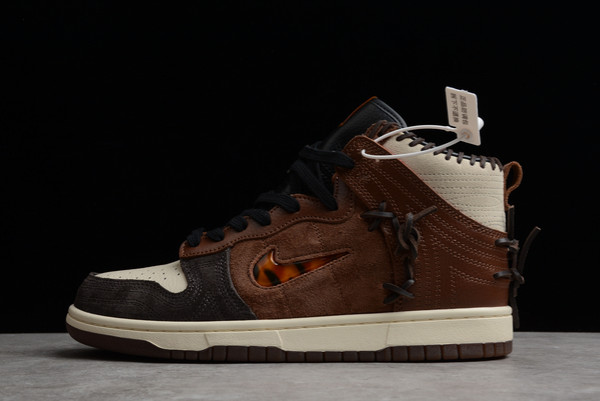 Buy Bodega x Nike Dunk High “Legend” Fauna Brown Skateboard Sneakers CZ8125-200