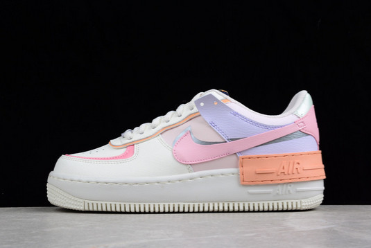 Cheap Sale Nike Air Force 1 Shadow “Pink Glaze” CI0919-111 Sail/Pink Glaze-Orange Chalk