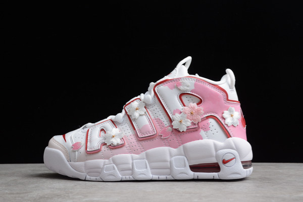 Fashion Nike Air More Uptempo 96 GS "White/Varsity Red" DJ5988-100