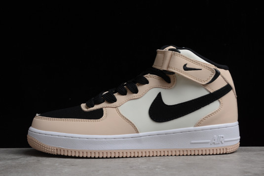 High Quality Nike Air Force 1 ’07 MID Apricot/Black-White For Sale DH2523-156