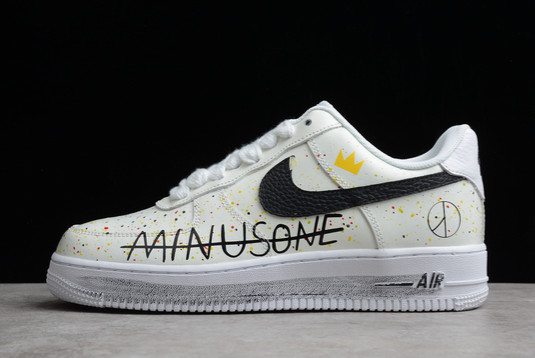 Latest Drop PEACEMINUSONE x Nike Air Force 1 “Para-Noise” White DD3223-100