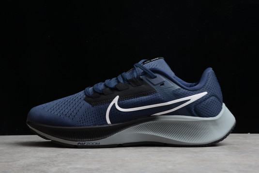 Men's Nike Air Zoom Pegasus 38 Navy/Black-Wolf Grey Outlet Sale CW7356-400