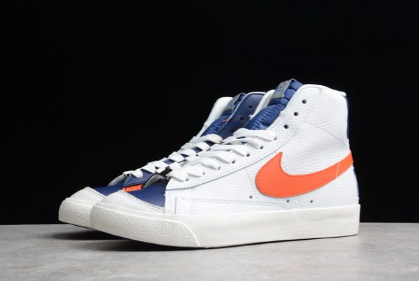 NBA x Nike Blazer Mid ’77 EMB “Knicks” White Unisex Sneakers DD8025-100-2