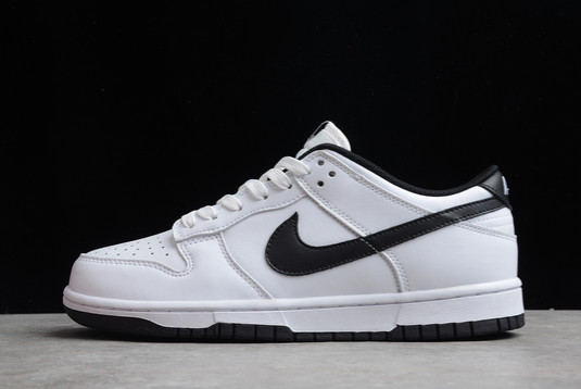 New Sale Nike Dunk Low White Black Unisex Sneakers DD1503-113