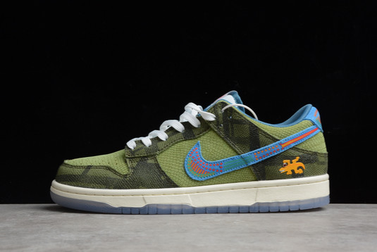 Nike Dunk Low “SiEMPRE Familia” Leather Skateboard Shoes DO2160-335