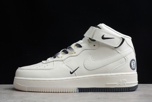 2022 Nike Air Force 1 Mid ’07 SU19 AF1 Beige Black For Sale HT2969-013