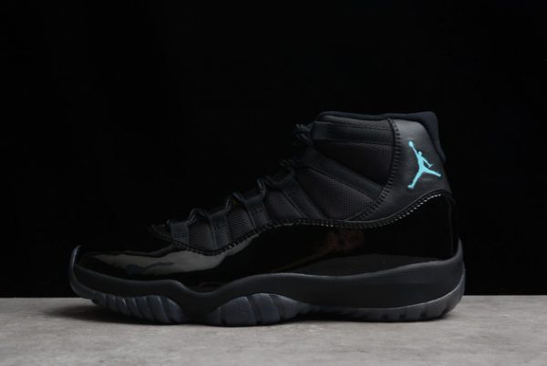 Cheap Sale Air Jordan 11 Retro “Gamma Blue” Black Shoes 378037-006