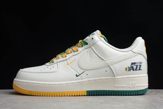 Discount Nike Air Force 1 ’07 SU19 Rice White/Yellow-Green ZJ6695-303