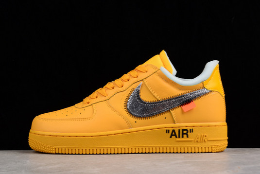 Hot Off-White x Nike Air Force 1 “Lemonade” Casual Sneakers DD1876-700