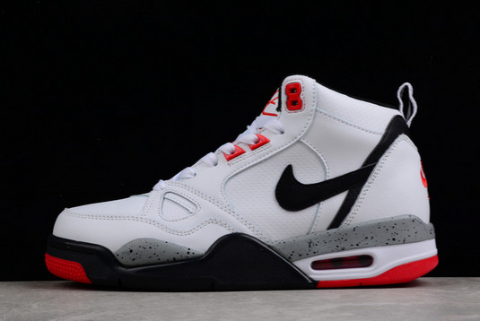 Hot Sale Nike Air Flight 13 Mid White/Black-Red 579961-108