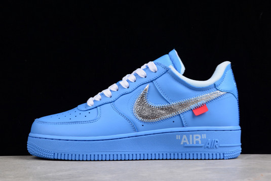 Hot Sale Off-White x Nike Air Force 1 Low ’07 “MCA” University Blue CI1173-400