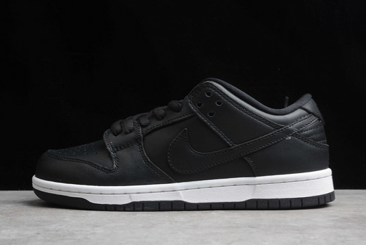 Men and Women Nike SB Dunk Low Pro Black White Sale CV1727-001