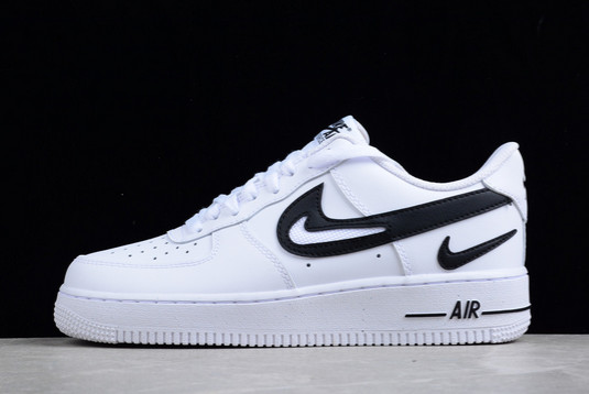 New Nike Air Force 1 ’07 Low White Black To Buy DM0143-101