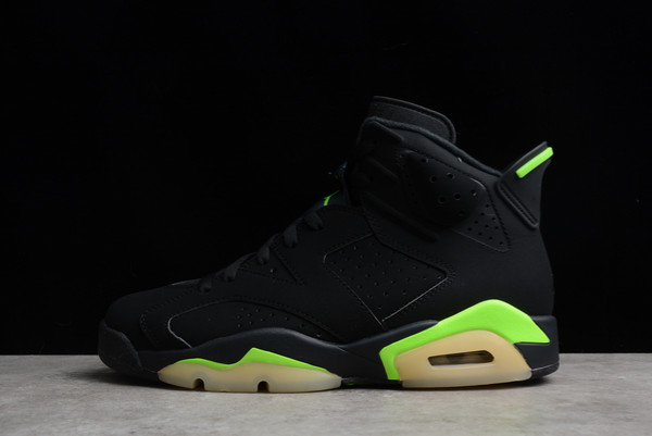 Nike Air Jordan 6 “Electric Green” Black For Women CT8529-003