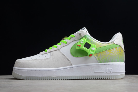 2022 Release Nike Air Force 1 ’07 ESS White/Light Green DA8302-555