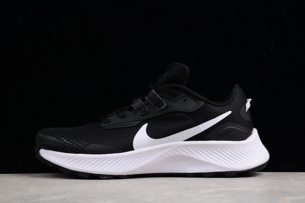 2022 Men's Nike Pegasus Trail 3 Black White Running Shoes DA8698-001