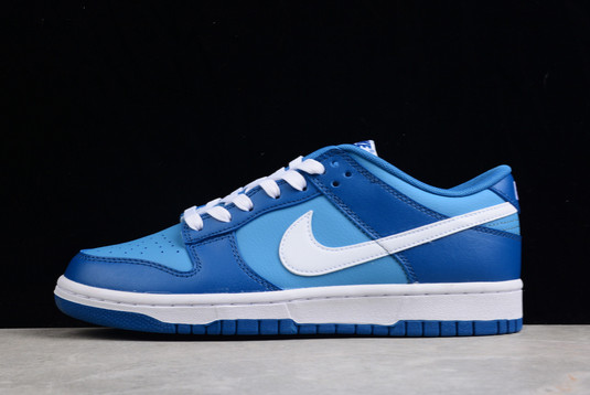 2022 Nike Dunk Low “Dark Marina Blue” Skateboard Shoes DJ6188-400