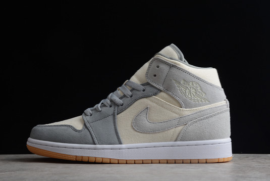 2022 Air Jordan 1 Mid Coconut Milk Basketball Shoes DN4281-100