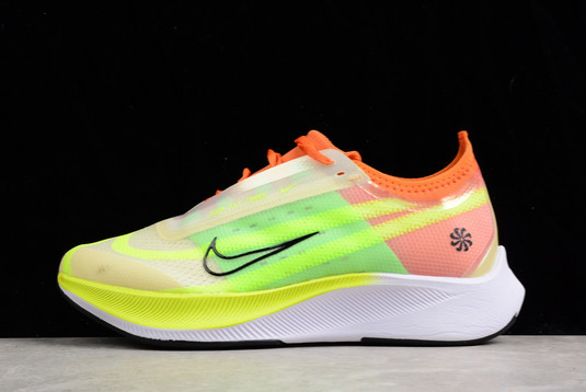 Beloved 2022 Nike Zoom Fly 3 Rise Luminous Green/Orange CQ4483-300