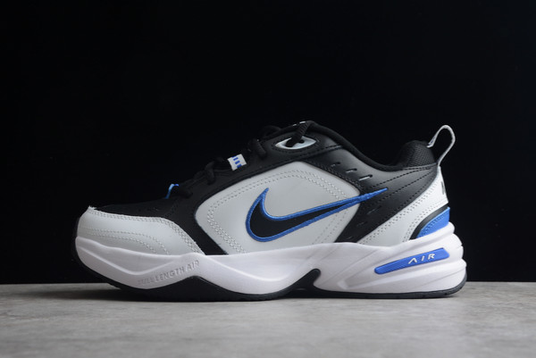 Cheap Sale Nike Air Monarch IV Black Blue For Cheap 415445-002