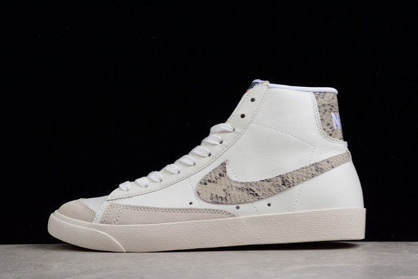 Hot Sale Nike Blazer Mid Vintage Snakeskin Swoosh White Sail CI1176-101