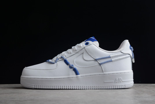 Latest 2022 Nike Air Force 1 ’07 LX White Blue Orange DH4408-101