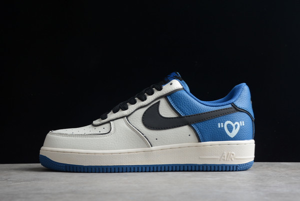 New Sale Nike Air Force 1 07 Low Beige Blue Reflection AL2236-300