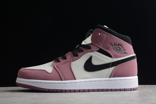 2022 Air Jordan 1 Mid Women’s “Light Mulberry” Basketball Shoes DC7267-500-5