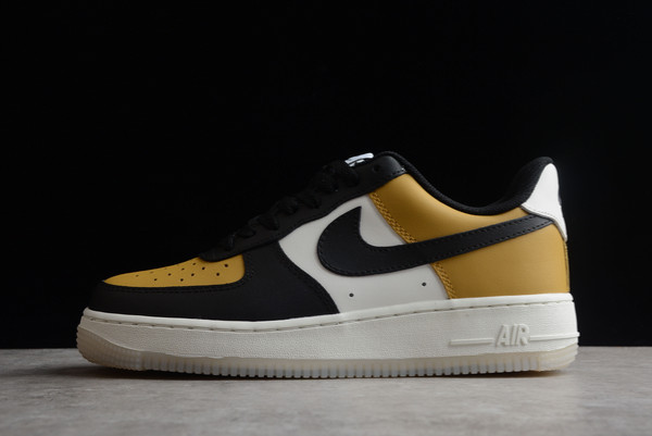 2022 Nike Air Force 1 ’07 Black/White-Yellow Outlet Sale CJ8899-111