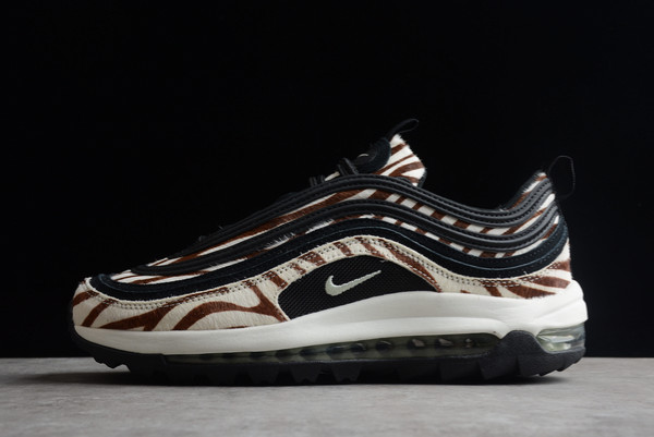 2022 Nike Air Max 97 Golf “Zebra” Lifestyle Shoes DH1313-001