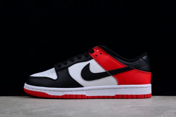 2022 Nike SB Dunk Low Black/Red Skateboard Shoes DO7412-221