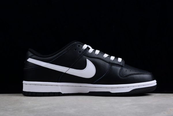 2022 Release Nike Dunk Low Black White Skateboard Shoes DJ6188-002-1