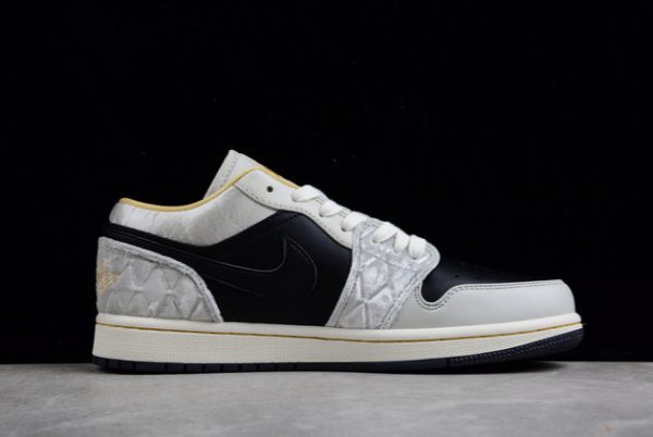 Best Selling Air Jordan 1 Low SE Beaded Swooshes DV1762-001-1