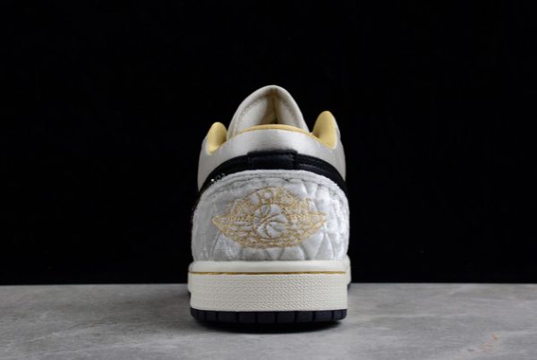 Best Selling Air Jordan 1 Low SE Beaded Swooshes DV1762-001-2