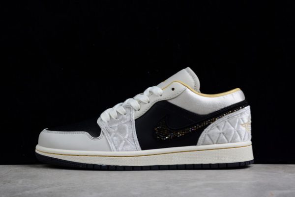 Best Selling Air Jordan 1 Low SE Beaded Swooshes DV1762-001